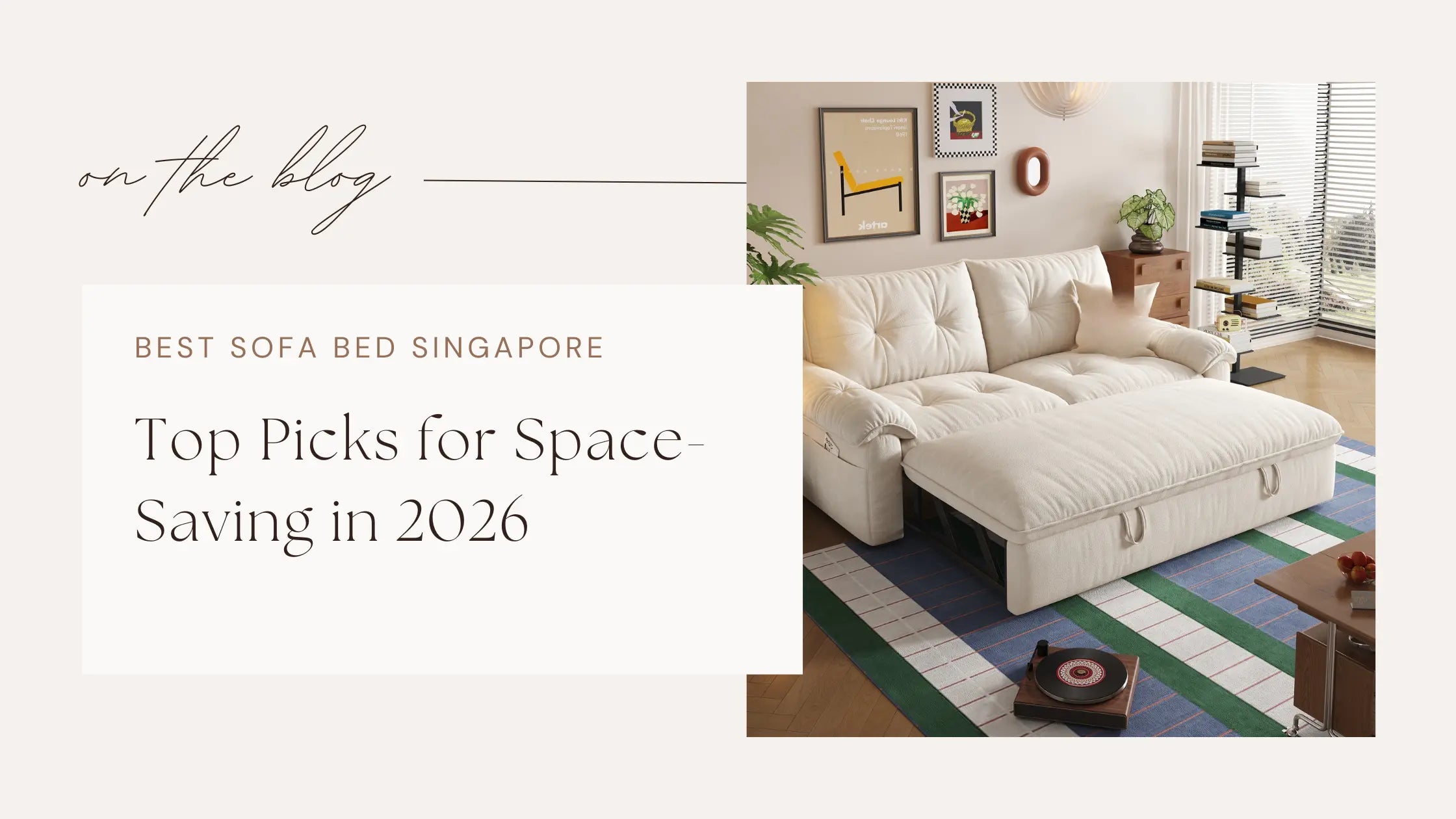 Best Sofa Bed Singapore: Top Picks for Space-Saving in 2026 – Esteller