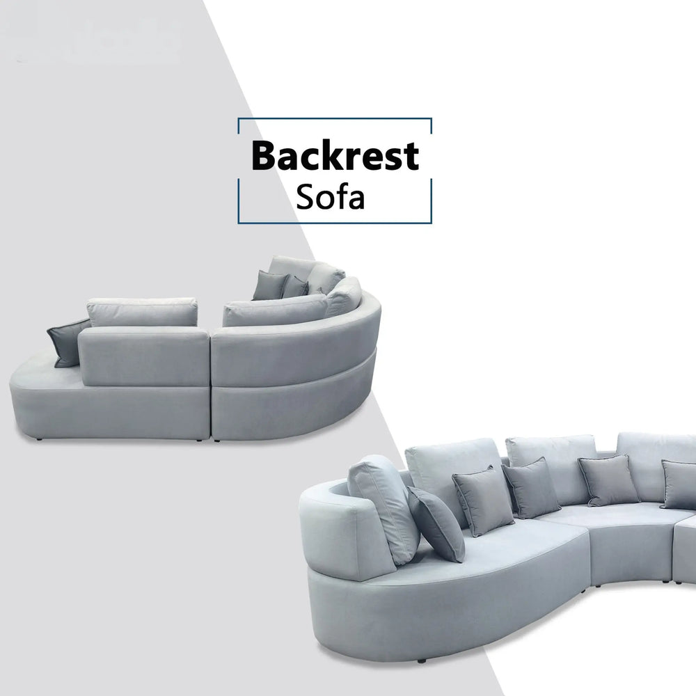 Oryx Fabric Corner Sofa (Sectional) (Pet Friendly & Easy Clean) - Esteller