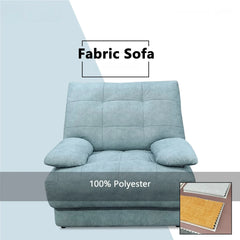Brynnor Fabric Adjustable Armrest Sofa - Esteller