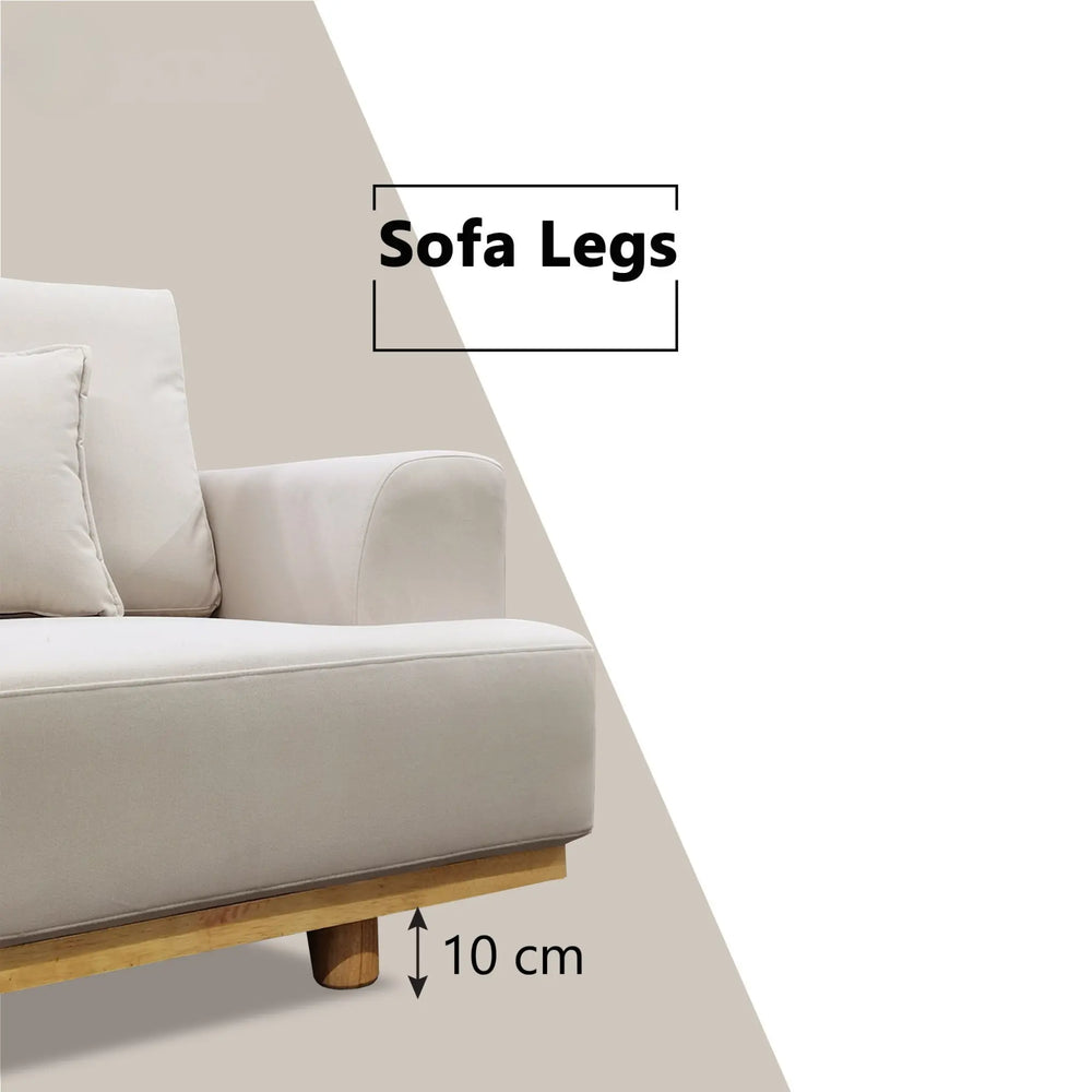Myrtle Fabric Sofa (Pet Friendly & Easy Clean) KH