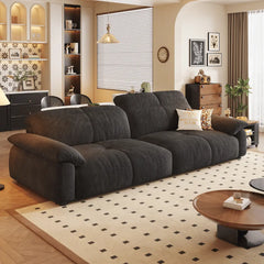 Wriggs Fabric Electric Sofa Bed (Water Repellent & App + Remote Control) - Esteller