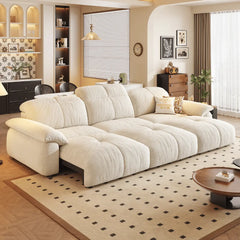 Wriggs Fabric Electric Sofa Bed (Water Repellent & App + Remote Control) - Esteller