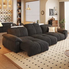 Wriggs Fabric Electric Sofa Bed (Water Repellent & App + Remote Control) - Esteller