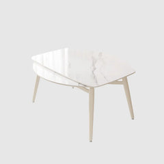 Verilon White Extendable Dining Set - Esteller