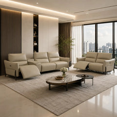 Celaro Genuine Leather Recliner Sofa MB