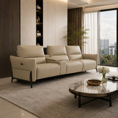 Celaro Genuine Leather Recliner Sofa MB
