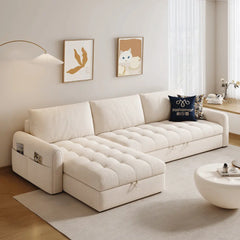 Perlino Fabric Sofa Bed (Water Repellent & Pet Friendly) - Esteller