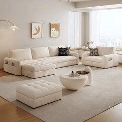 Perlino Fabric Sofa Bed (Water Repellent & Pet Friendly) - Esteller