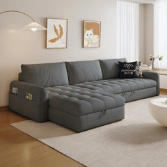 Perlino Fabric Sofa Bed (Water Repellent & Pet Friendly) - Esteller