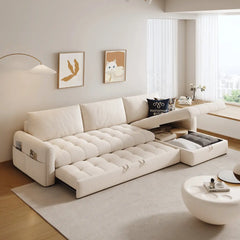 Perlino Fabric Sofa Bed (Water Repellent & Pet Friendly) - Esteller