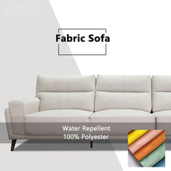 Trevi Fabric Sofa (Pet Friendly & Easy Clean) - Esteller