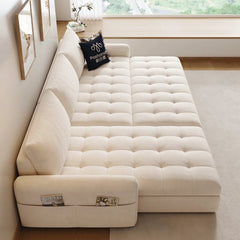 Perlino Fabric Sofa Bed (Water Repellent & Pet Friendly) - Esteller