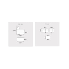 Trevi Fabric Sofa (Pet Friendly & Easy Clean) - Esteller