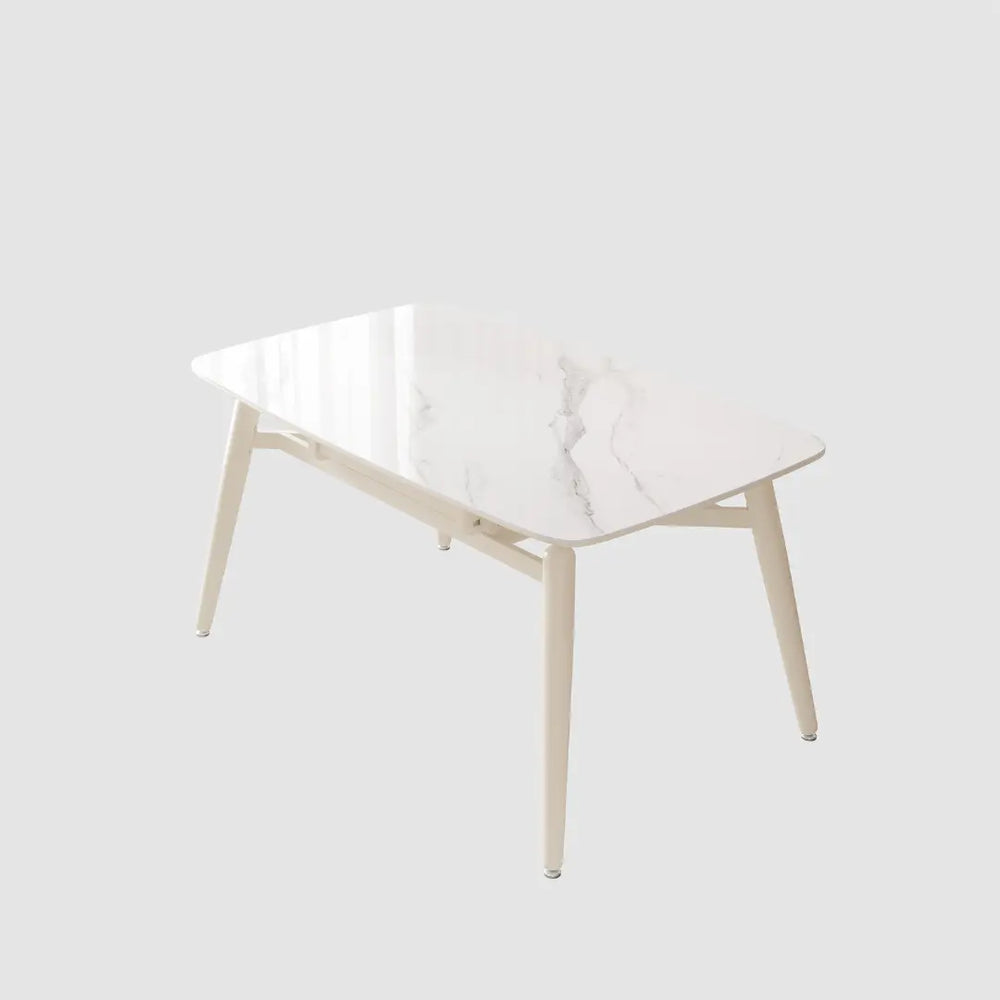 Verilon White Extendable Dining Set - Esteller