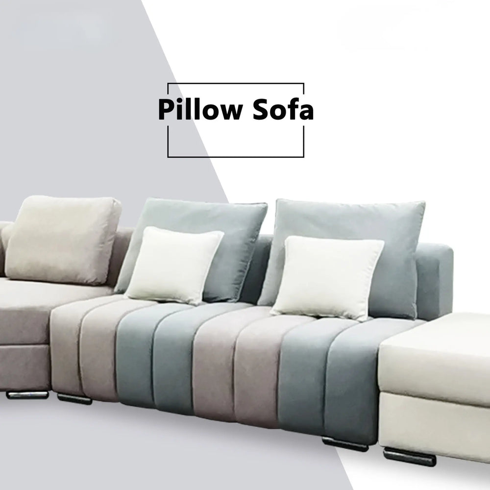 Orynel Fabric Corner Sofa (Sectional) (Pet Friendly & Easy Clean) - Esteller