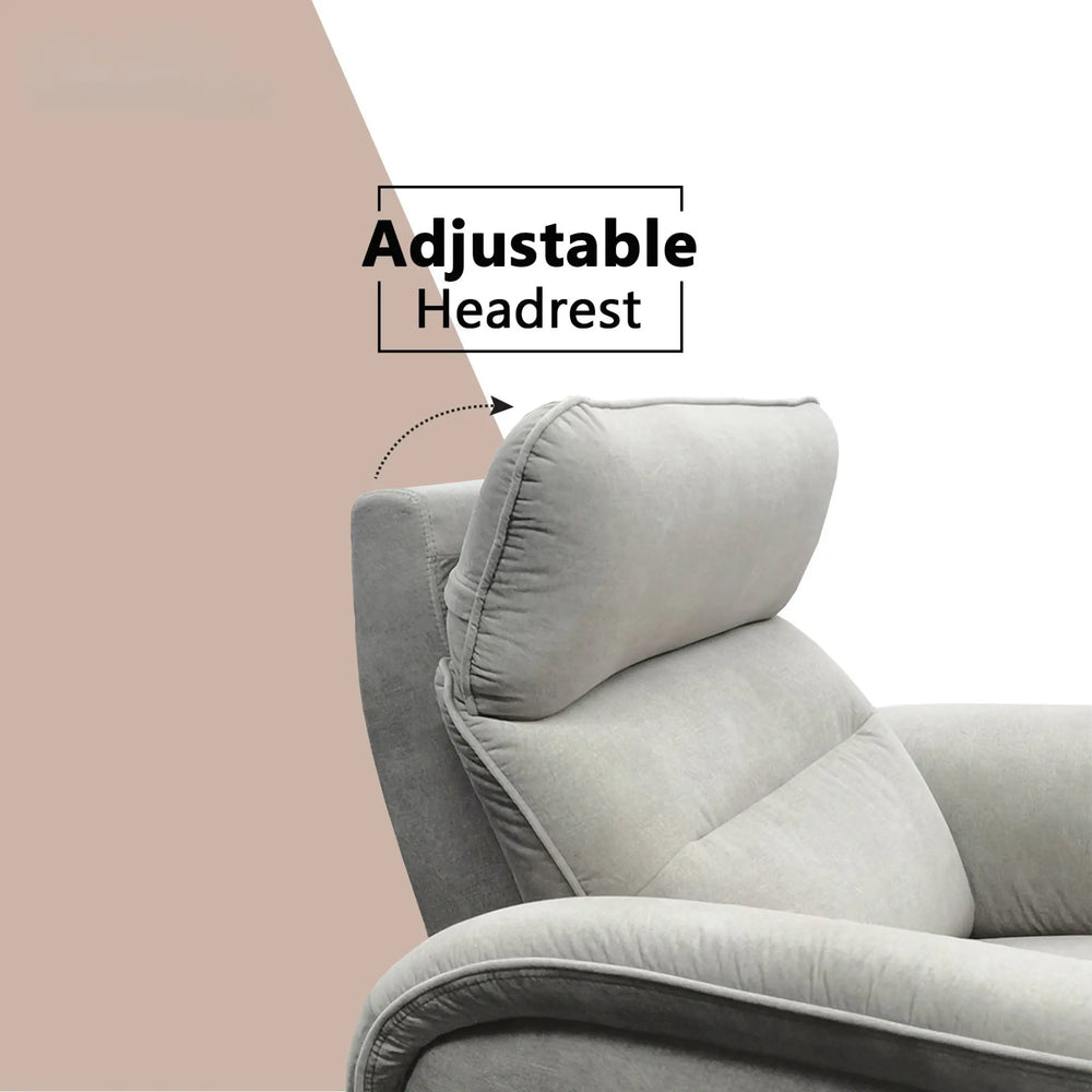 Xyvon Fabric Recliner Sofa (Pet Friendly & Easy Clean) - Esteller