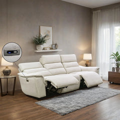 Avira Fabric Recliner Sofa (Pet Friendly & Easy Clean) - Esteller