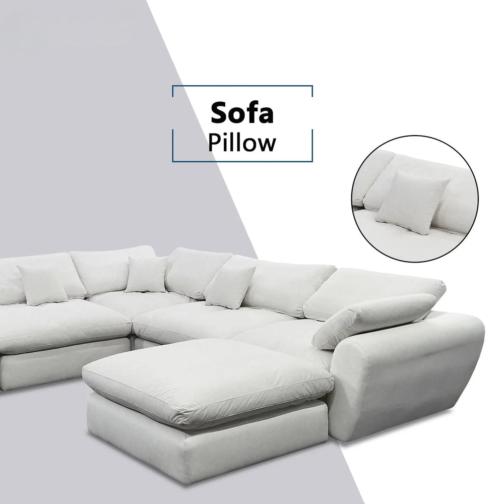 Korra Fabric Sectional Sofa - Esteller