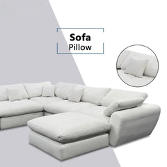 Korra Fabric Sectional Sofa - Esteller