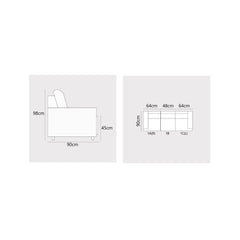 Rystel Genuine Leather Recliner Sofa - Esteller