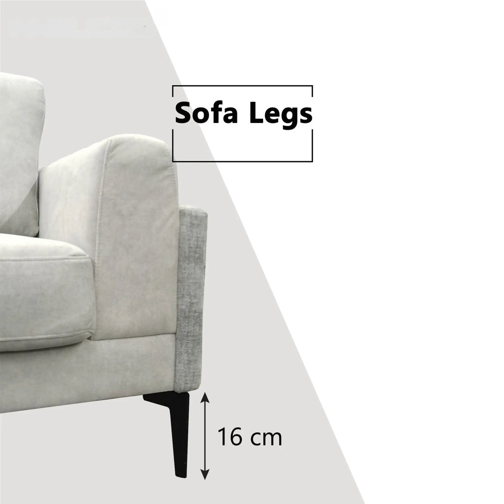 Auren Fabric Sofa (Pet Friendly & Easy Clean) - Esteller