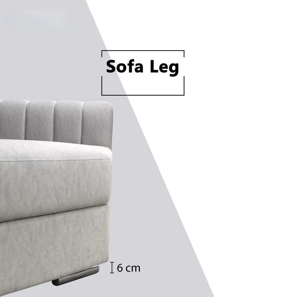 Orynel Fabric Corner Sofa (Sectional) (Pet Friendly & Easy Clean) - Esteller