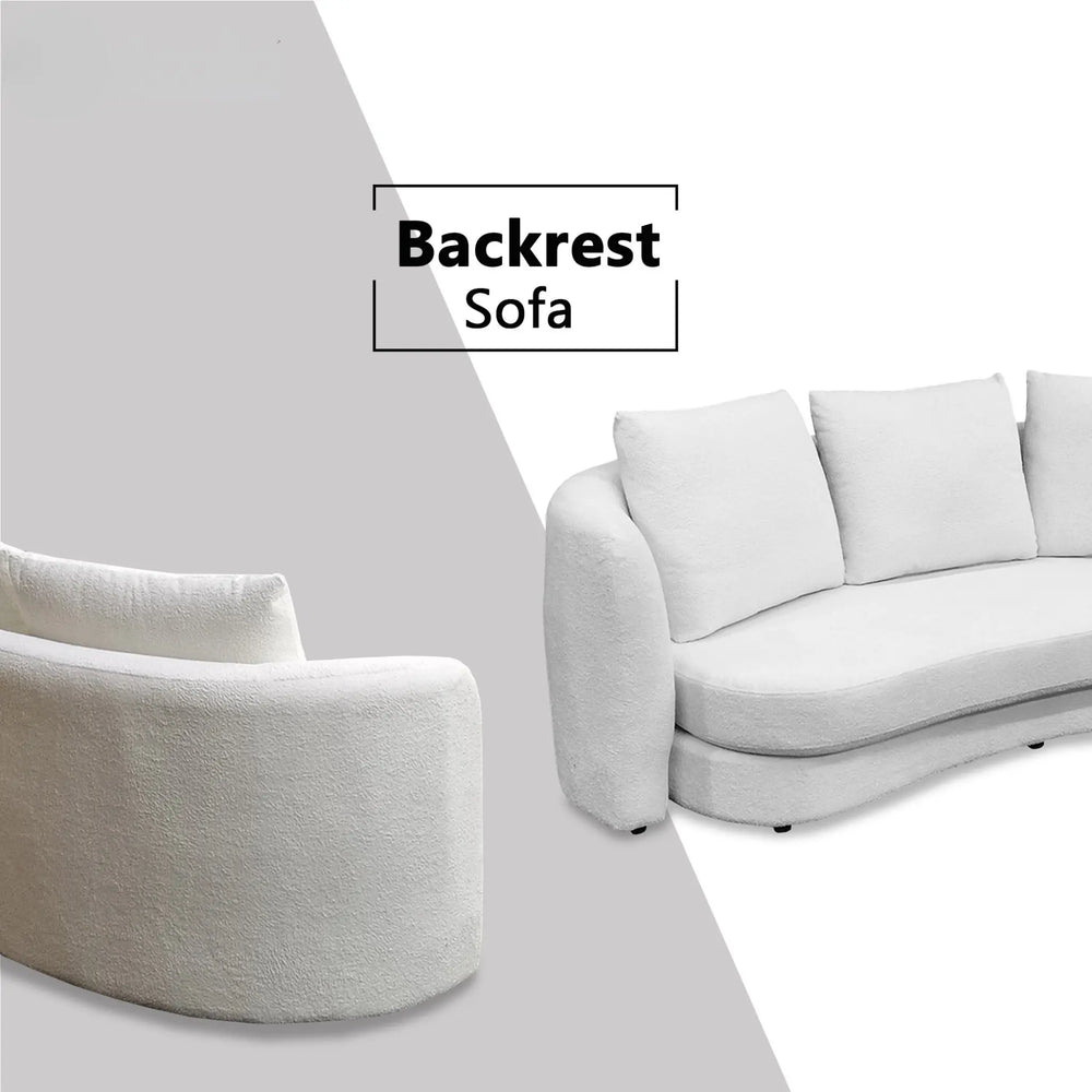 Lyros Fabric Sofa (Pet Friendly & Easy Clean) - Esteller