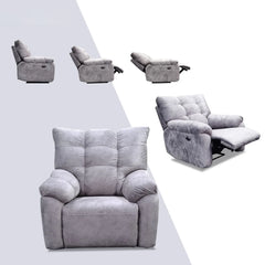 Morrel Fabric Recliner Sofa (Pet Friendly & Easy Clean) - Esteller