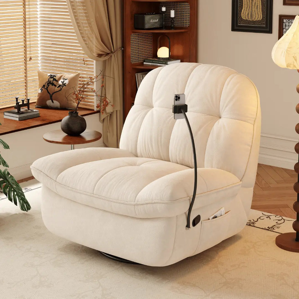 Gillian Fabric Recliner Armchair Sofa - Esteller