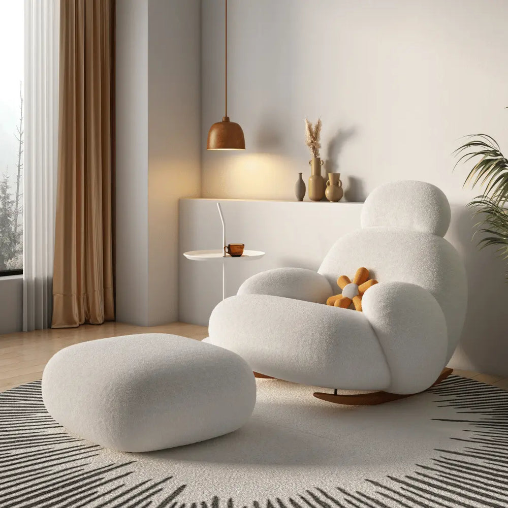 Michille Fabric Armchair Sofa - Esteller