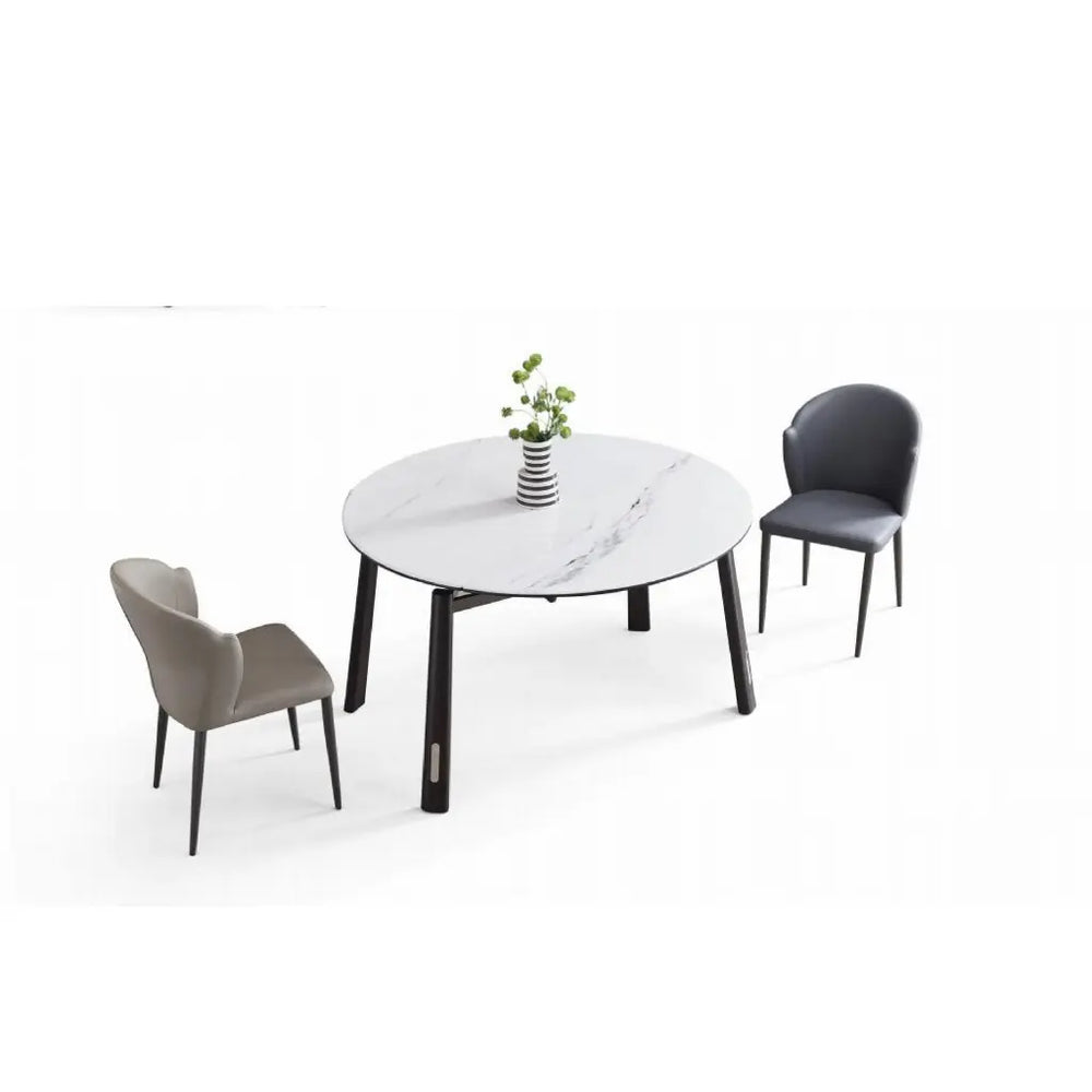 Verdas Extendable Round Dining Table - Esteller
