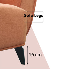 Rovan Fabric Sofa (Pet Friendly & Easy Clean) - Esteller