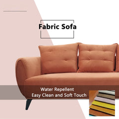 Rovan Fabric Sofa (Pet Friendly & Easy Clean) - Esteller