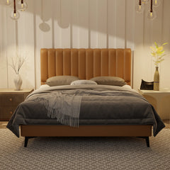 Delane Genuine Leather Divan Bed Frame XYXBED