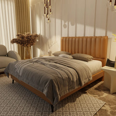 Delane Genuine Leather Divan Bed Frame XYXBED