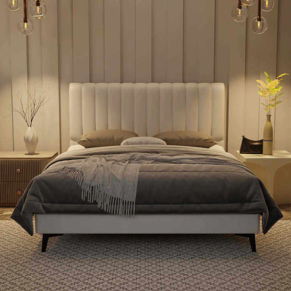Delane Genuine Leather Divan Bed Frame XYXBED