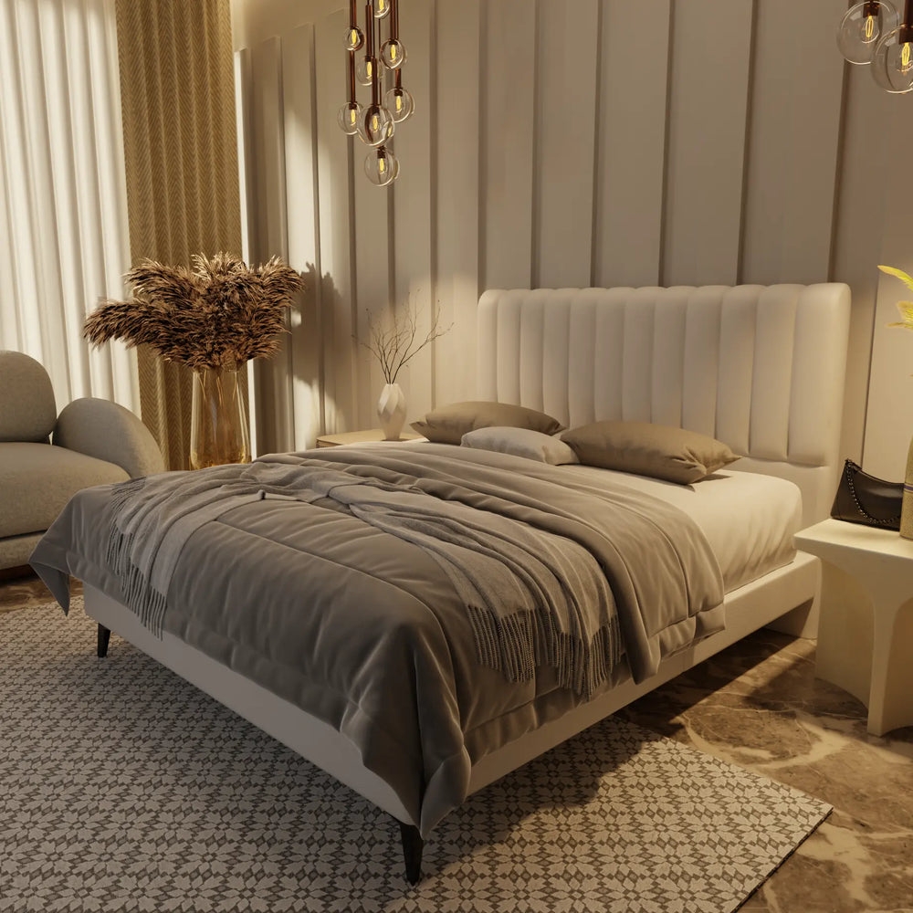 Delane Genuine Leather Divan Bed Frame XYXBED