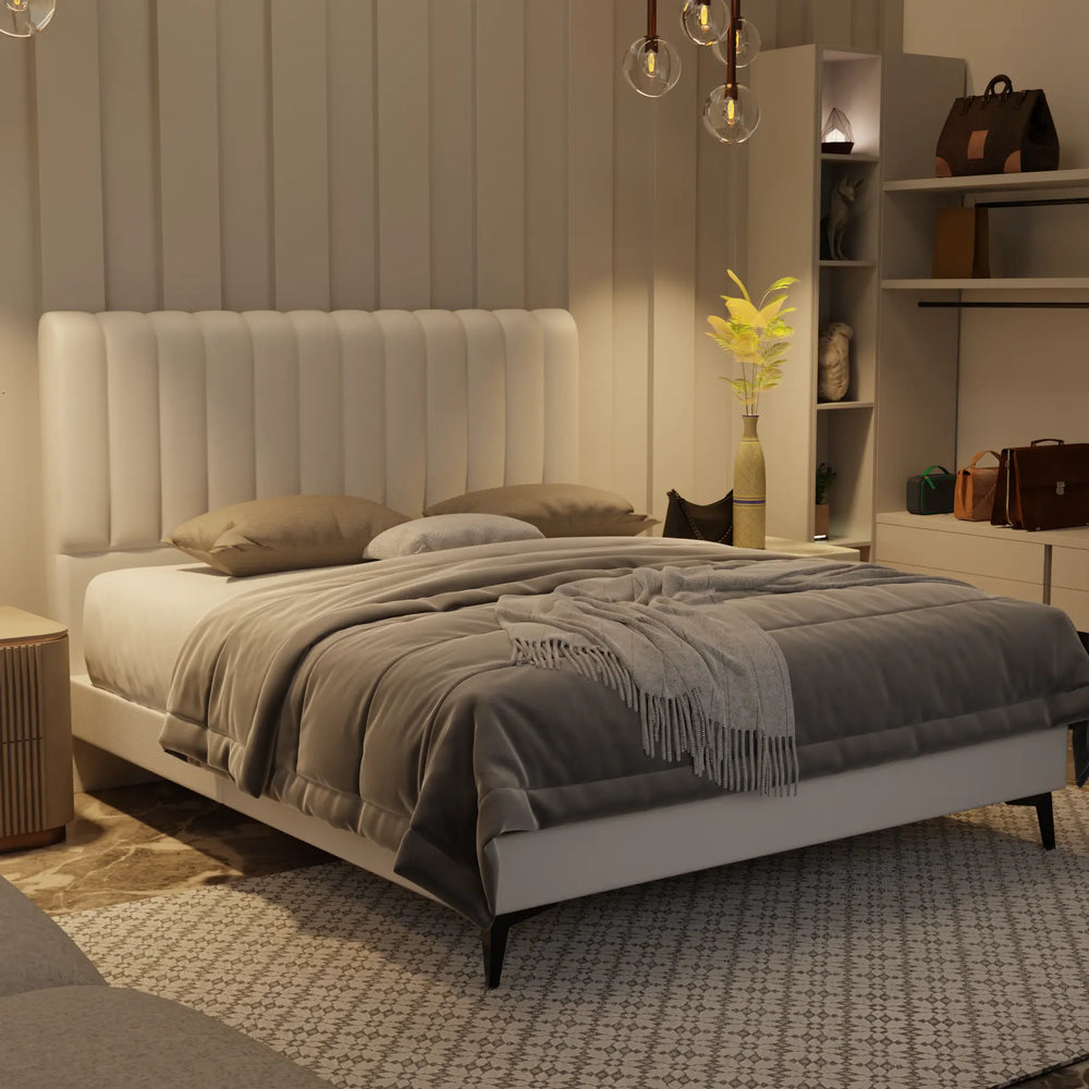 Delane Genuine Leather Divan Bed Frame XYXBED
