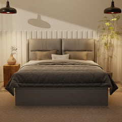 Linqe Genuine Leather Storage Bed (Gas Lift) XYXBED