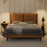 Grenne Genuine Leather Divan Bed Frame XYXBED
