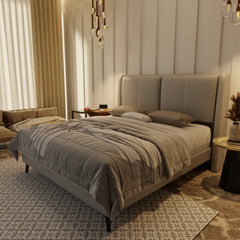 Grenne Genuine Leather Divan Bed Frame XYXBED