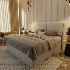 Grenne Genuine Leather Storage Bed (Gas Lift) XYXBED