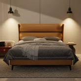 Kimble Genuine Leather Divan Bed Frame XYXBED