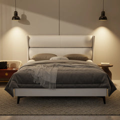 Kimble Genuine Leather Divan Bed Frame XYXBED