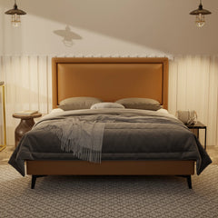 Jinny Genuine Leather Divan Bed Frame XYXBED