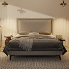 Jinny Genuine Leather Divan Bed Frame XYXBED