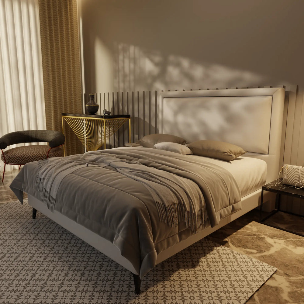 Jinny Genuine Leather Divan Bed Frame XYXBED
