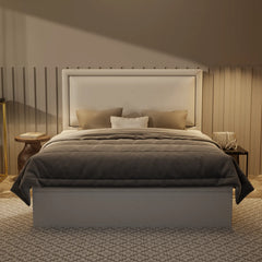 Jinny Genuine Leather Storage Bed (Gas Lift) XYXBED