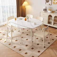 Verilon White Extendable Dining Set - Esteller
