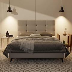Rachelle Genuine Leather Divan Bed Frame XYXBED